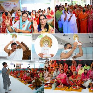 दादाबाड़ी में सम्मेत शिखर महातीर्थ की प्रतिकृति का भव्य उद्घाटन, 125 से अधिक श्रद्धालुओं ने शुरू किया 48 दिवसीय तप।