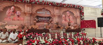 दिगंबर जैन बड़ा मंदिर में मुनि श्री आगम सागर महाराज ससंघ की कलश स्थापना में जबरदस्त उत्साह; भक्ति में सराबोर नवोदय तीर्थ आदिश्वर धाम में उमड़ा दिगंबर जैन समाज।