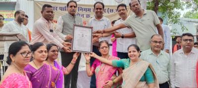 दिव्‍यांग बालिका गृह के अतिरिक्‍त कमरों का मूणत ने किया भूमिपूजन।