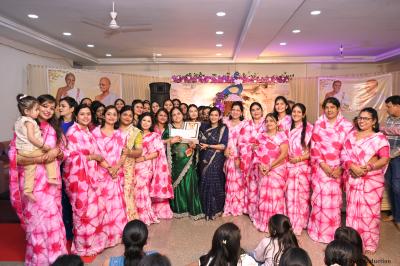 लोढ़ा विंग्स ने जीता प्रथम स्थान, पार्श्व कुशल महिला मंडल भिलाई-3 द्वितीय एवं संस्कृति महिला मंच भाटापारा तृतीय।